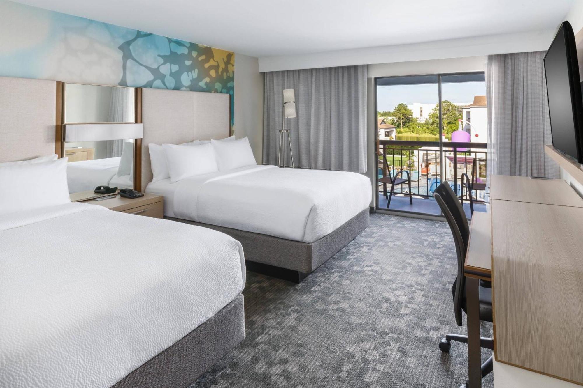 Courtyard By Marriott Orlando Lake Buena Vista At Vista Centre Dış mekan fotoğraf