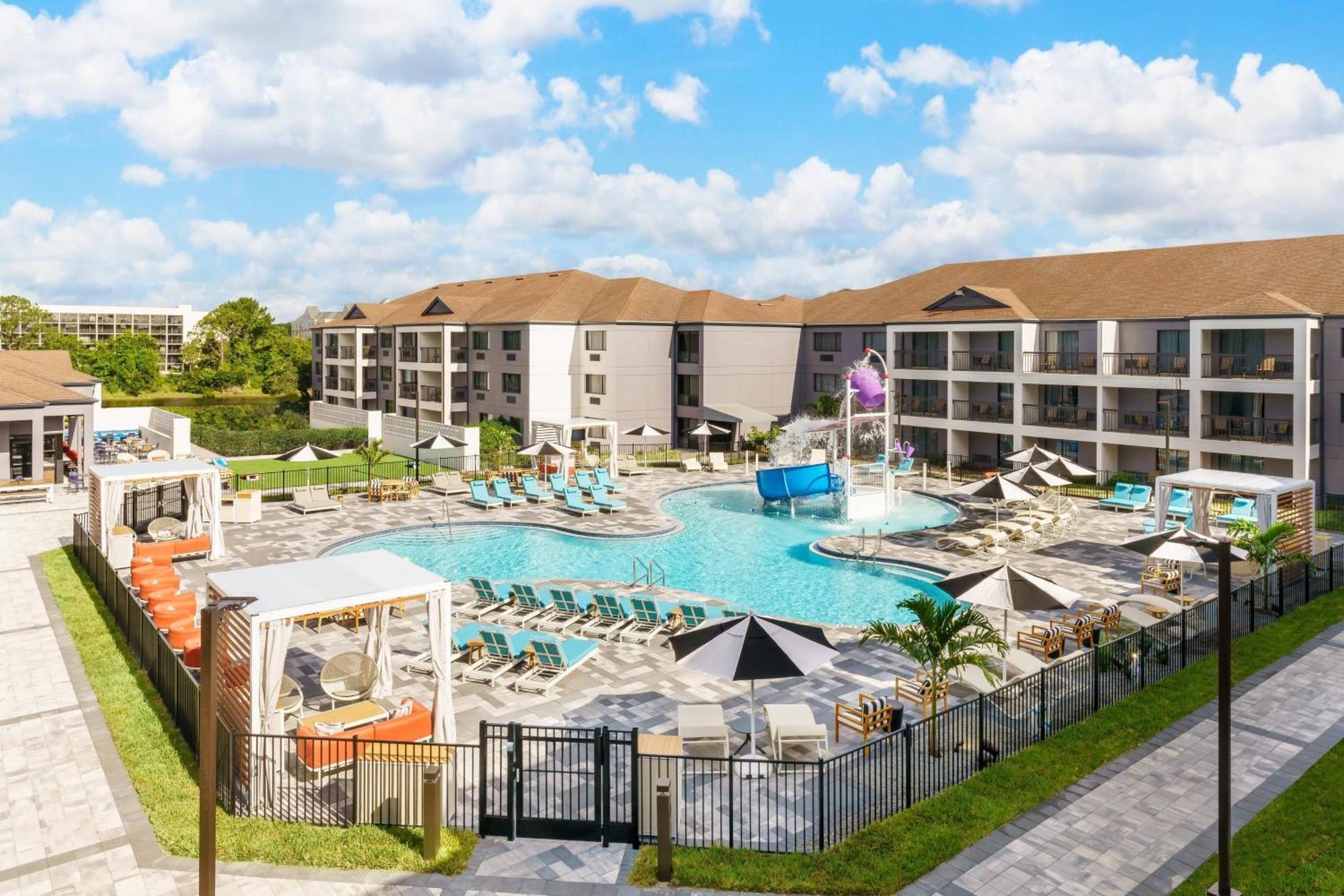 Courtyard By Marriott Orlando Lake Buena Vista At Vista Centre Dış mekan fotoğraf